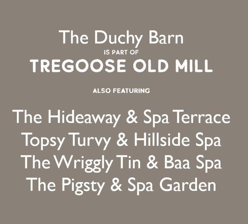 The Duchy Barn At Tregoose Old Mill *